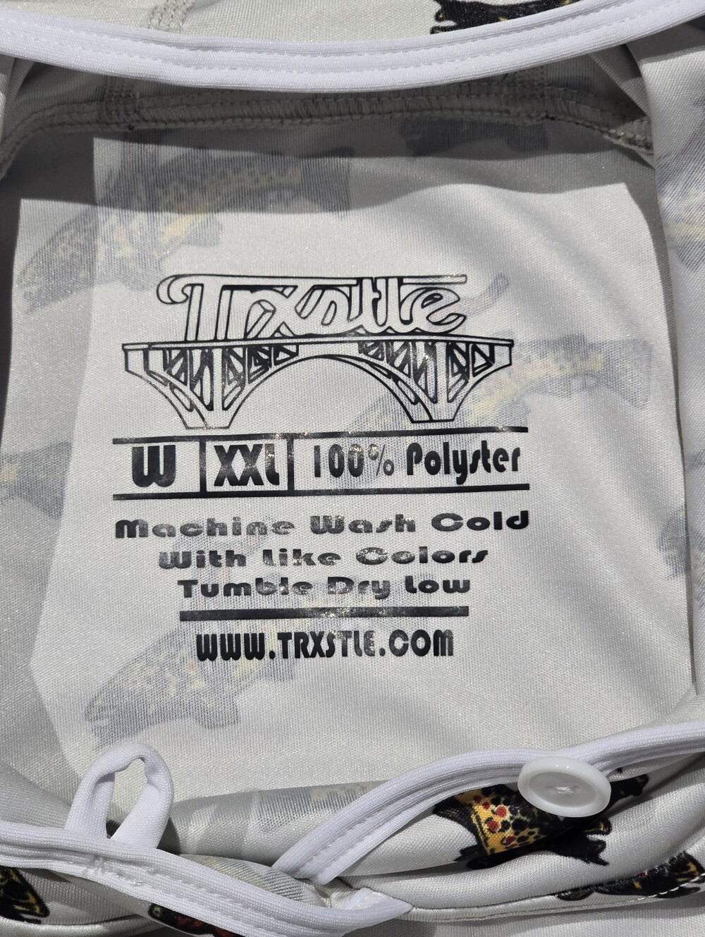 Trxstle Mens Sun Hoody Trout Fishing Shirt Size XXL - Picture 8 of 9